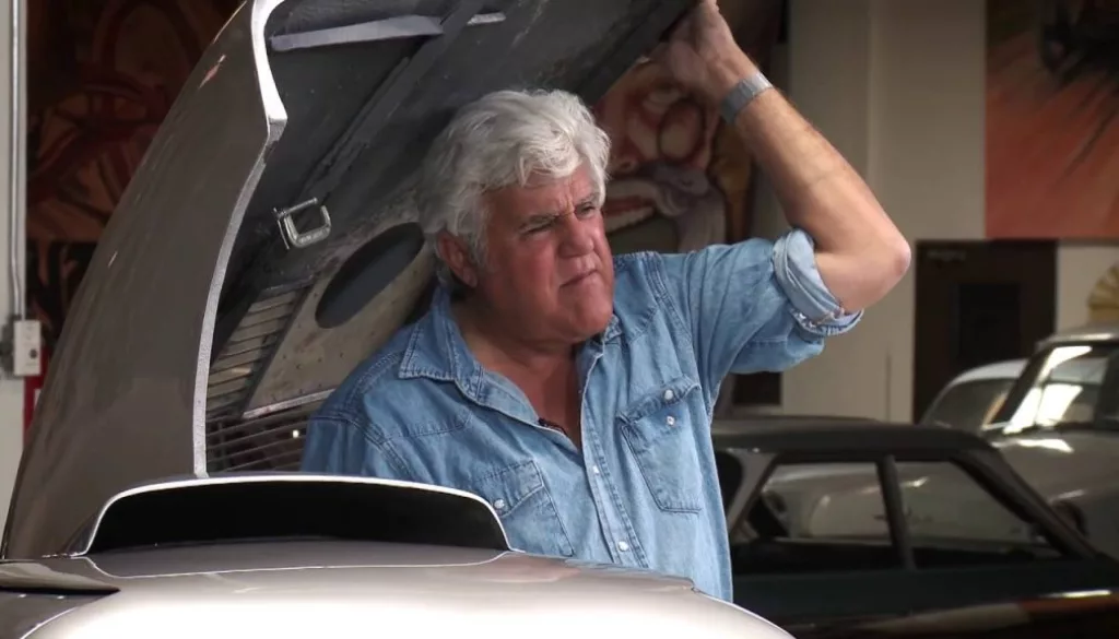 What Is That Thing Coming Out Of Jay Leno’s Garage?
