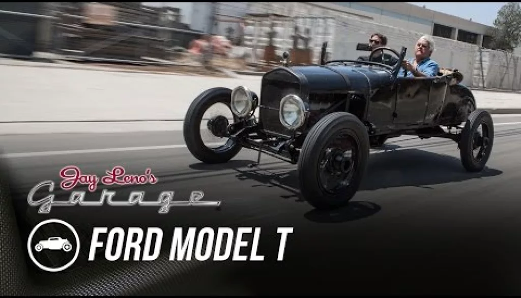 Jay Leno Rolls A 1927 Ford Model T Out Of His Garage [Sorta]
