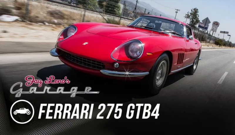 A 1967 Ferrari 275 GTB4 Rolls Out Of Jay Leno’s Garage