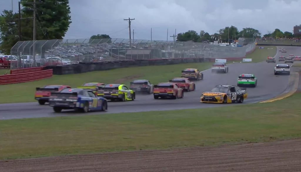 NASCAR Meets Rain In Mid-Ohio With Predictable Results