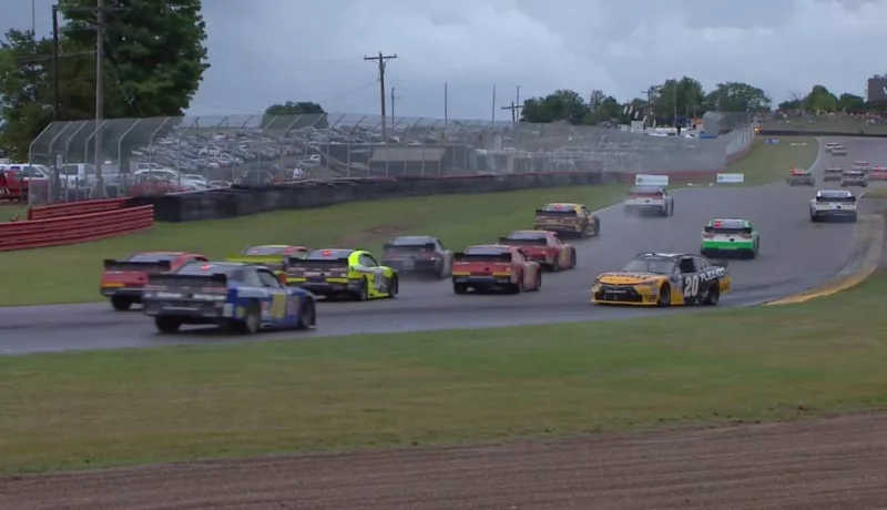 NASCAR Meets Rain In Mid-Ohio With Predictable Results
