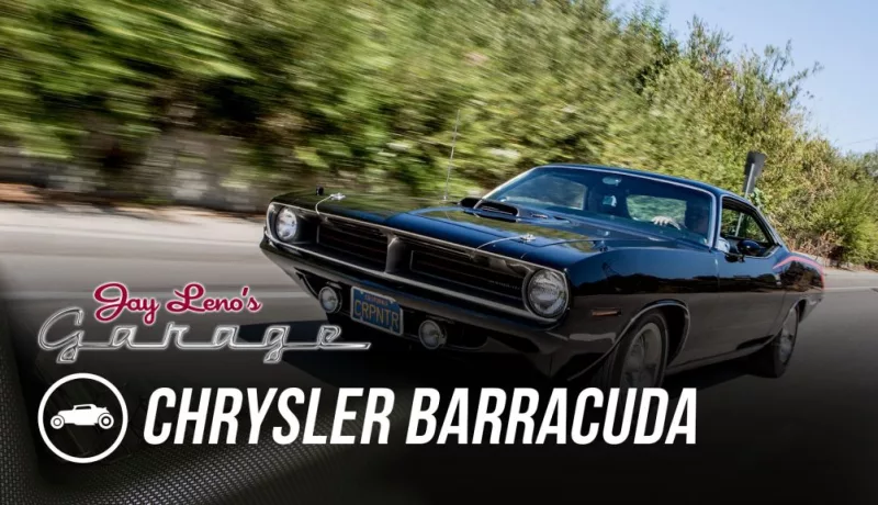 A 1970 Barracuda Emerges From Jay Leno’s Garage