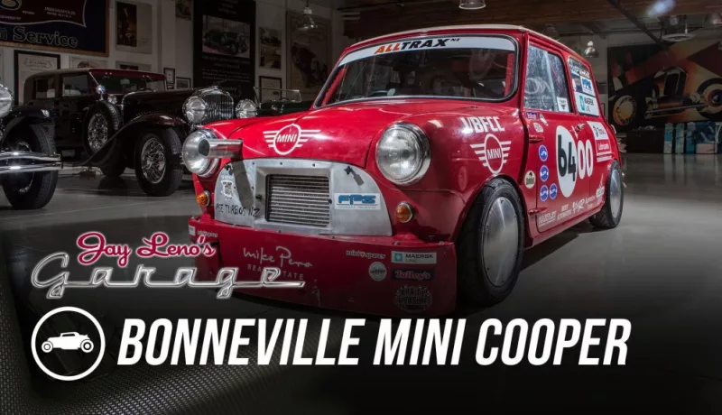 A Bonneville Mini Cooper Emerges From Jay Leno’s Garage