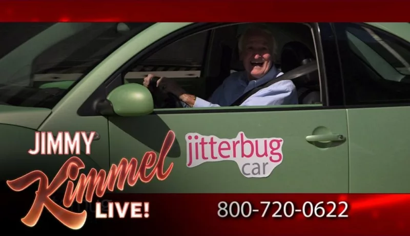 Jimmy Kimmel Has A Jitterbug Car To Show You