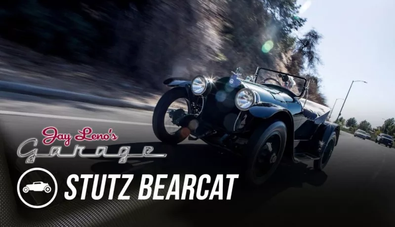 A 1918 Stutz Bearcat Emerges From Jay Leno’s Garage