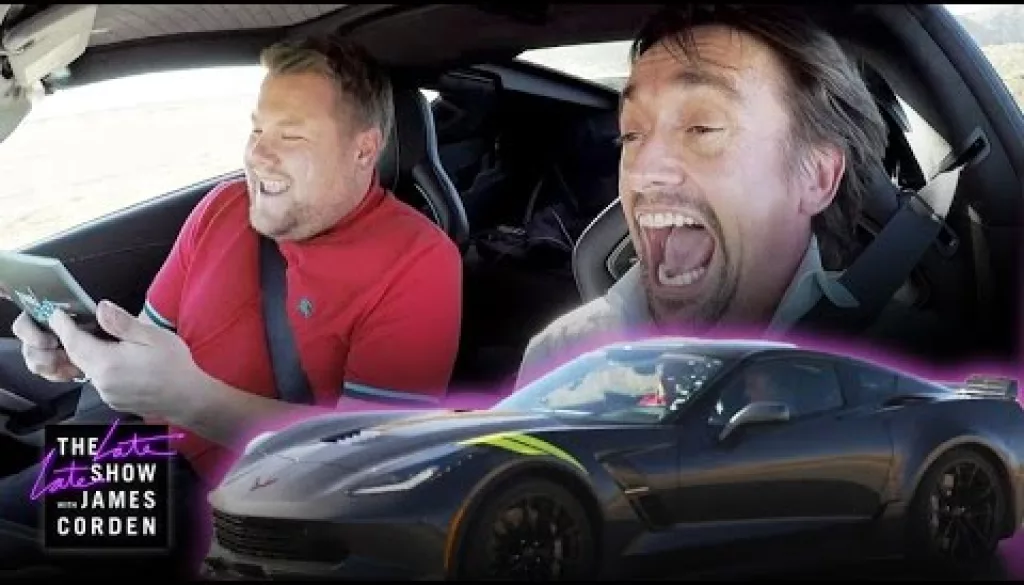 Clarkson, Hammond & May Take The Grand Tour Quiz With James Corden