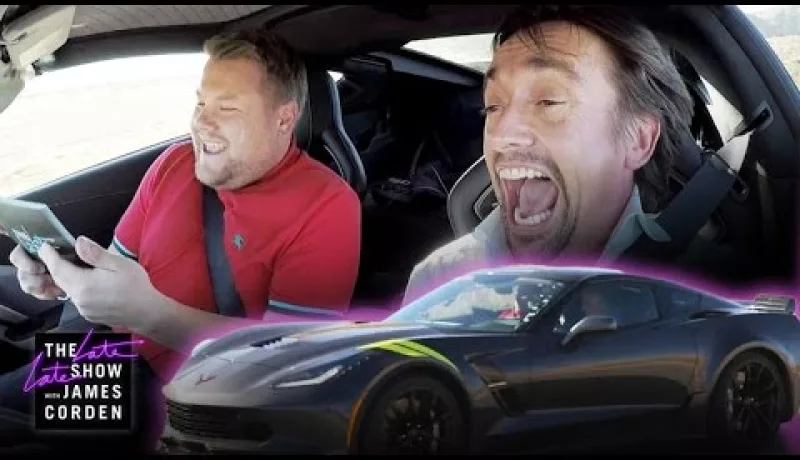 Clarkson, Hammond & May Take The Grand Tour Quiz With James Corden