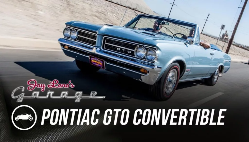 Jay Leno Brings A 1964 Pontiac GTO Convertible Out Of His Garage For Halloween
