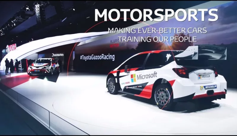 Toyota Shows Off Their GAZOO Racing Team At The 2016 Paris Motor Show