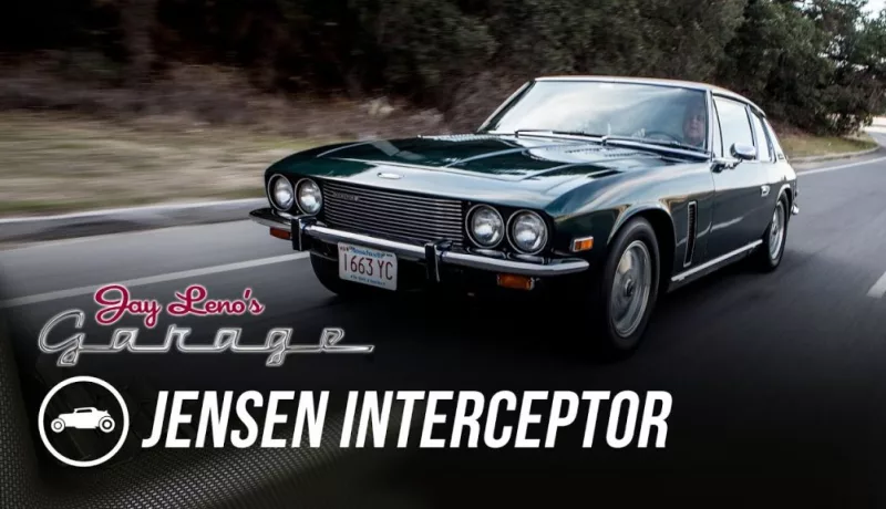 A 1974 Jensen Interceptor Emerges From Jay Leno’s Garage