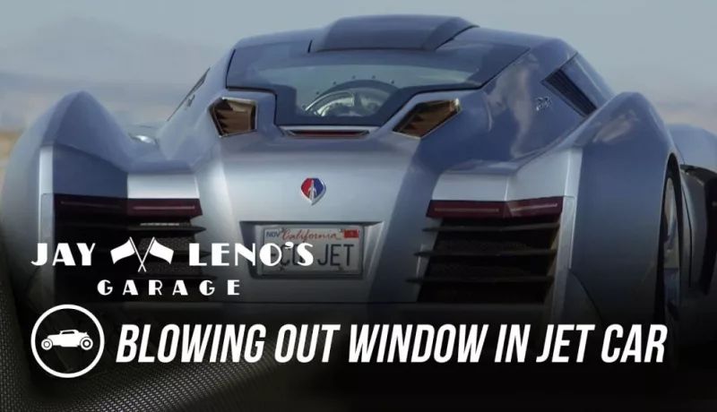 Jay Leno’s Jet Car Used To Have A Window