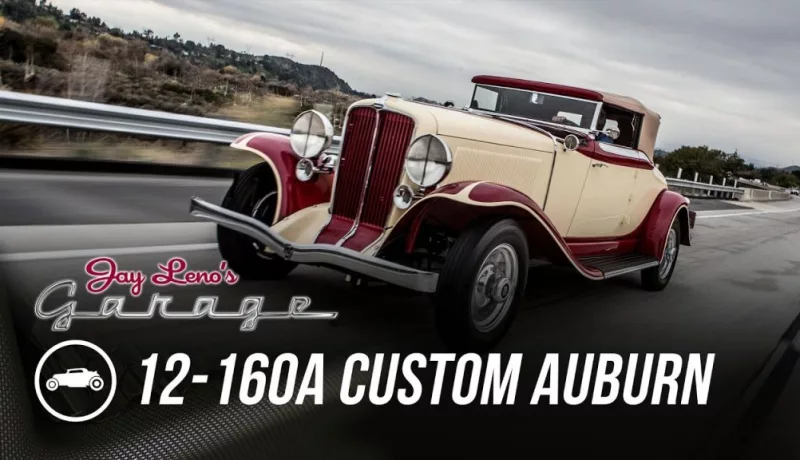 A 1932 12-160A Auburn Emerges From Jay Leno’s Garage