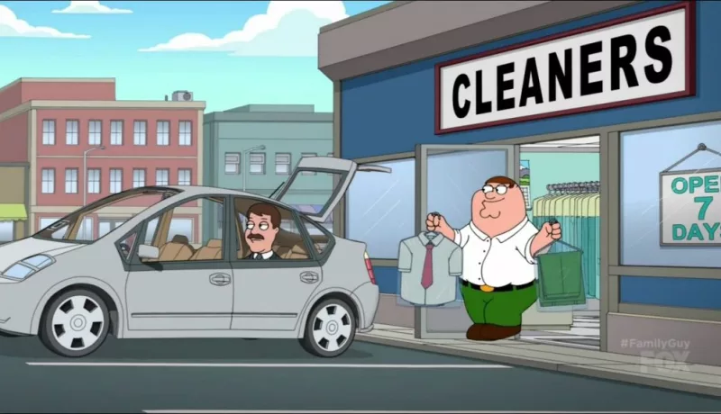 Peter Griffin Becomes An Uber Driver