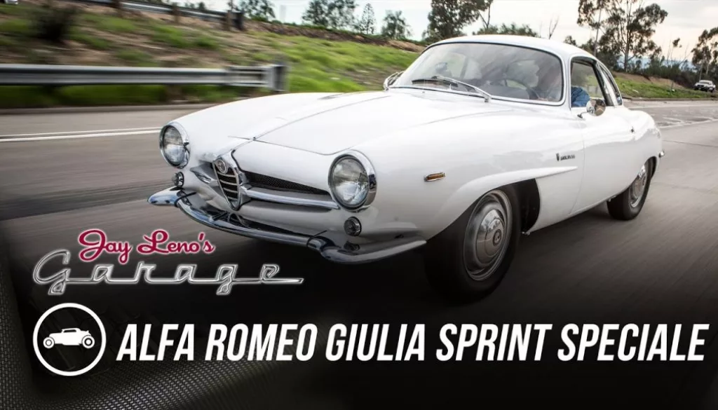 A 1965 Alfa Romeo Giulia Speciale Emerges From Jay Leno’s Garage