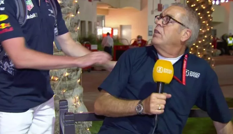 Max Verstappen Interrupts Dutch Television Reporter
