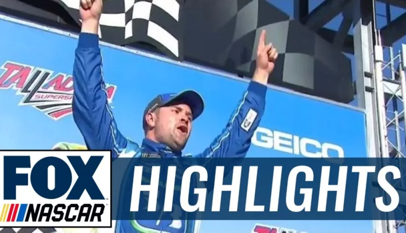 Junior Wins First Race [Ricky Stenhouse, That Is] At Talladega