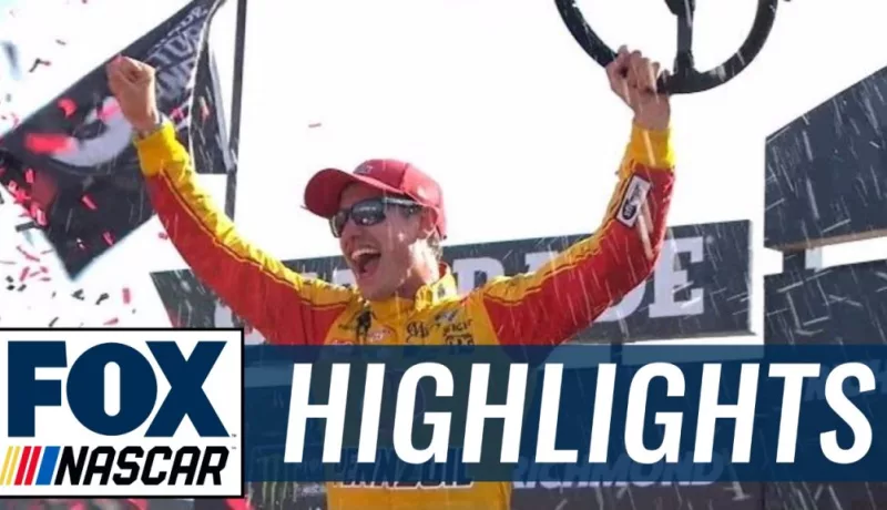 Logano Wins NASCAR Race In Richmond