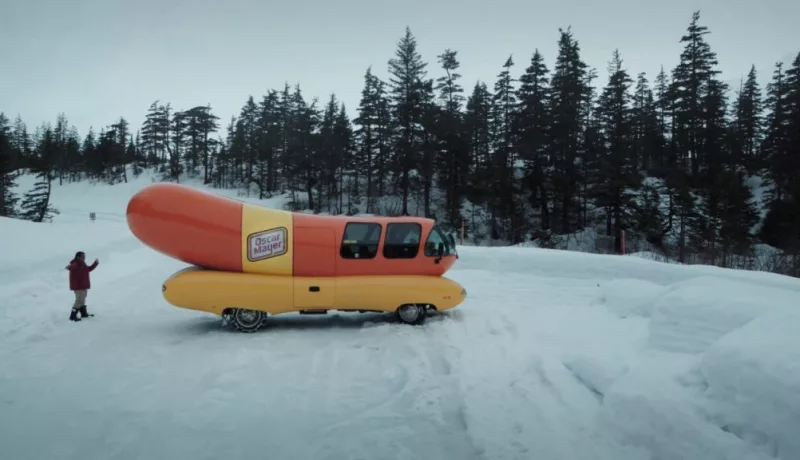 The Wienermobile Goes To Whittier, Alaska