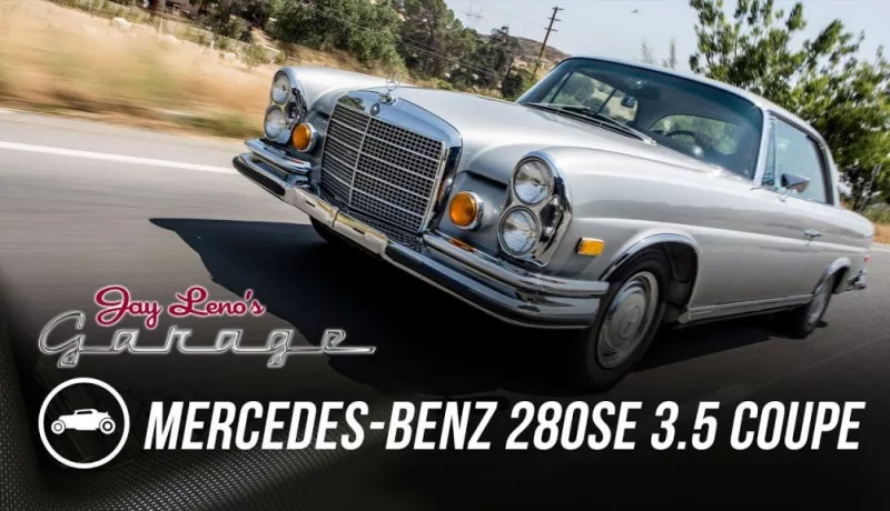 A 1971 Mercedes-Benz 280SE 3.5 Emerges From Jay Leno’s Garage