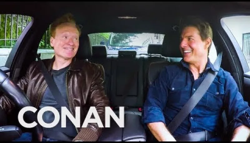 Conan Blows Up The Internet While Driving With Tom Cruise