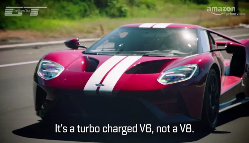 Jeremy Takes The New Ford GT Out For A Spin On The Grand Tour