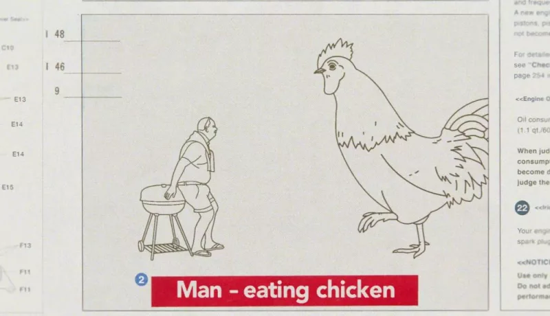 Toyota Advises You To Avoid Man-Eating Chickens