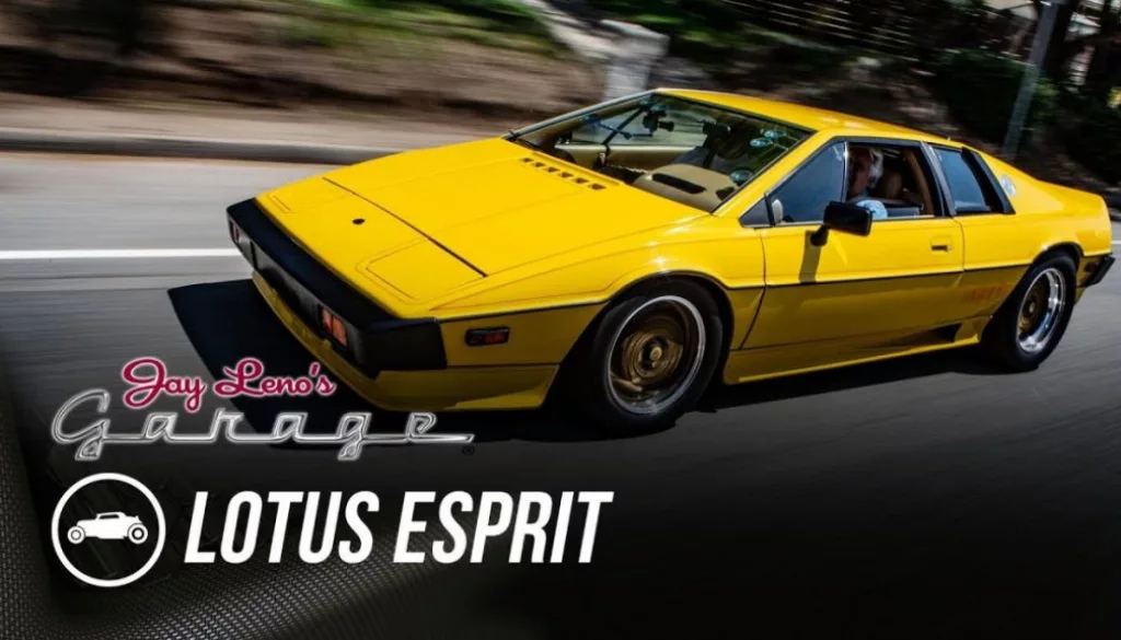 A 1977 Lotus Esprit Emerges From Jay Leno’s Garage