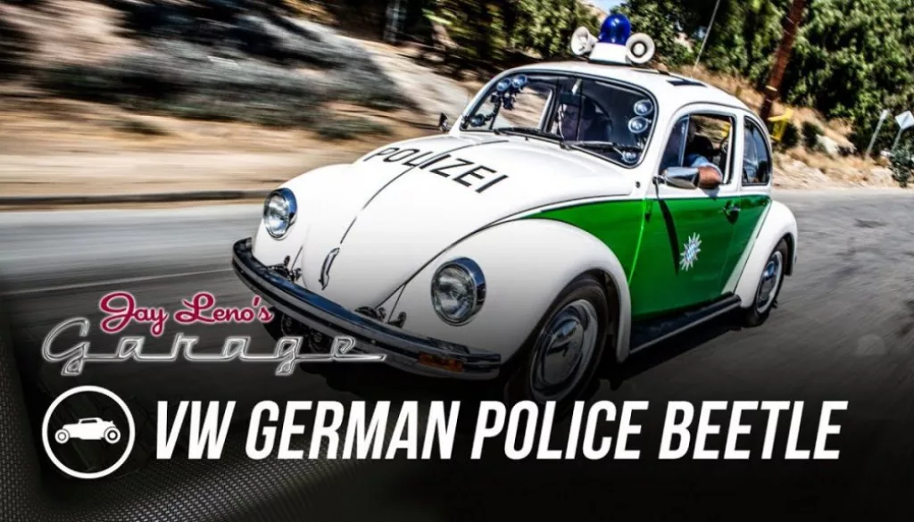 A 1979 Volkswagen German Police Beetle Emerges From Jay Leno’s Garage