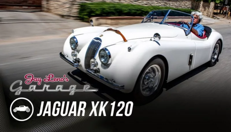 A 1954 Jaguar XK120 Emerges From Jay Leno’s Garage