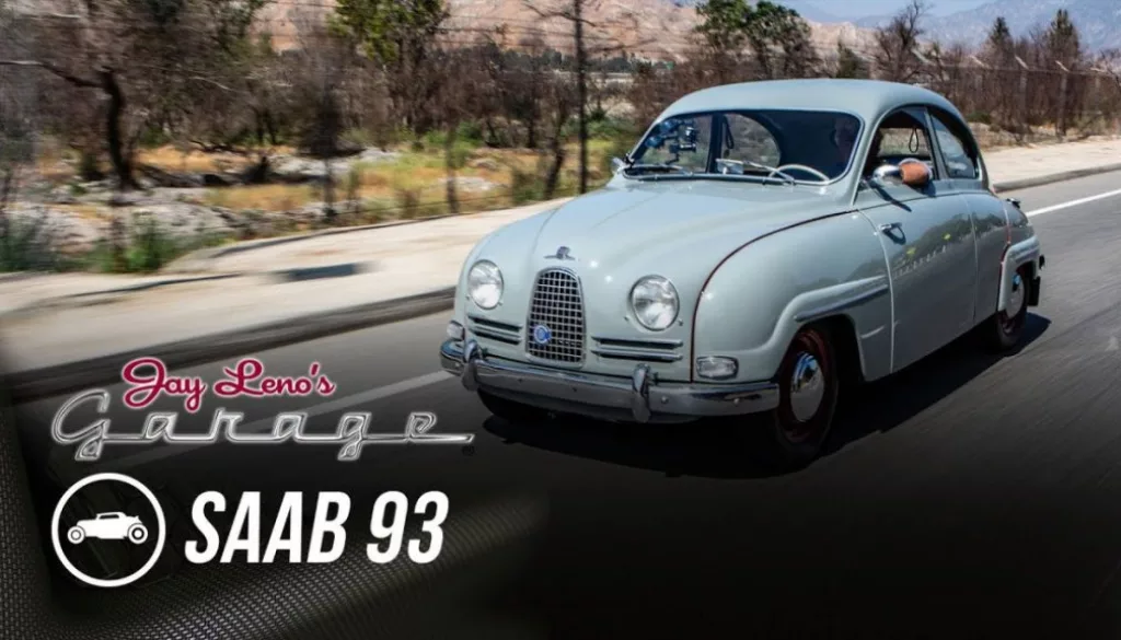 A 1958 Saab 93 Emerges From Jay Leno’s Garage