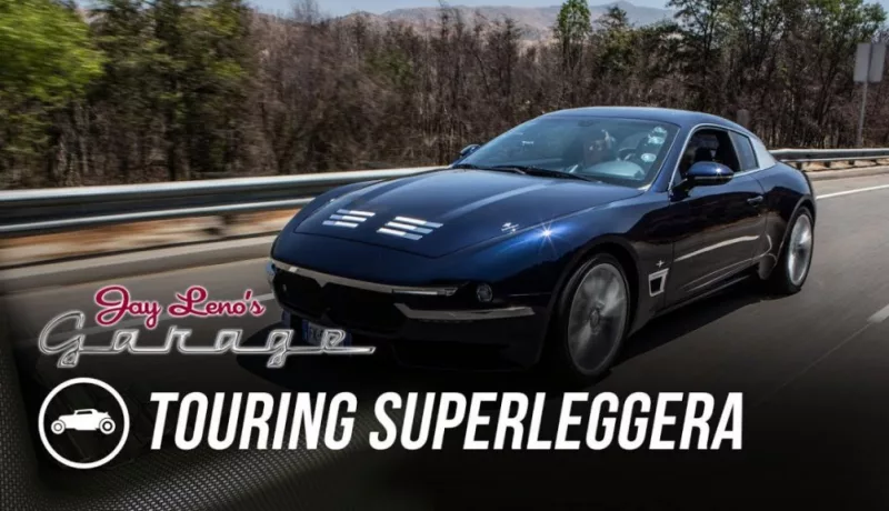 A 2018 Touring Superleggera Emerges From Jay Leno’s Garage