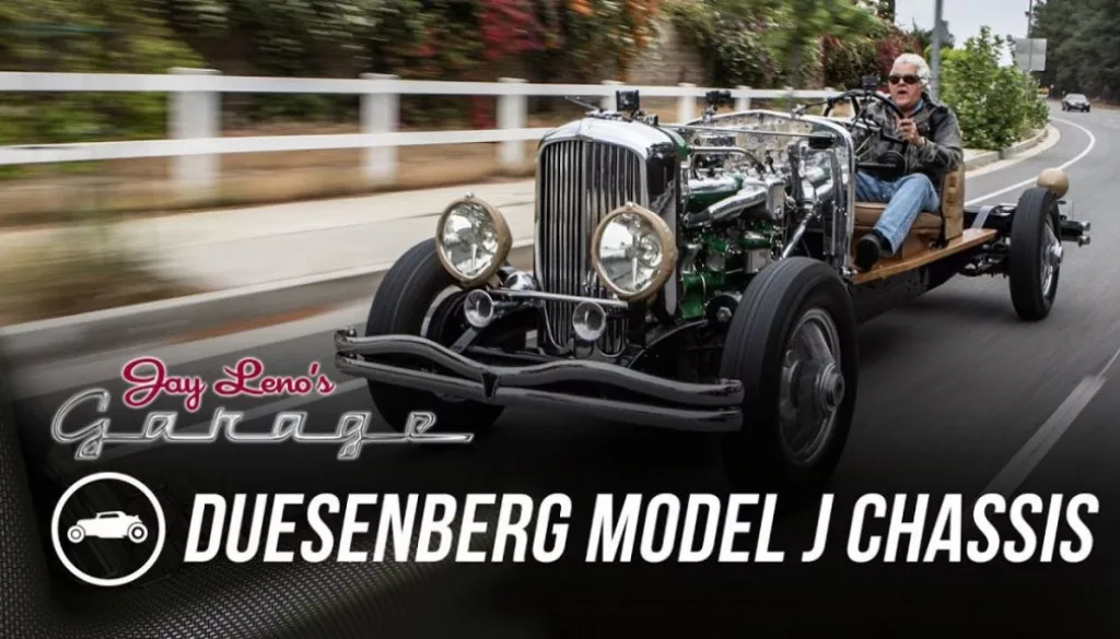 A 1931 Duesenberg Model J Chassis Emerges From Jay Leno’s Garage