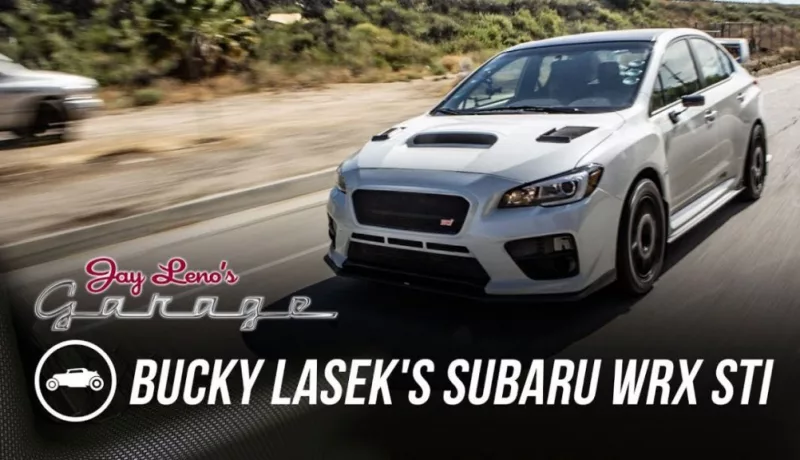 Bucky Lasek’s 2016 Subaru WRX STi Emerges From Jay Leno’s Garage