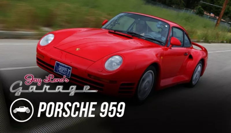 A 1988 Porsche 959 Rolls Out Of Jay Leno’s Garage