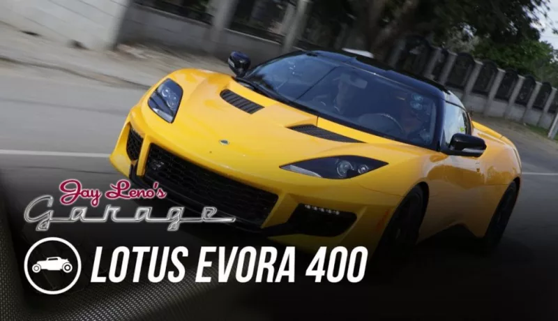 A 2019 Lotus Evora 400 Emerges From Jay Leno’s Garage