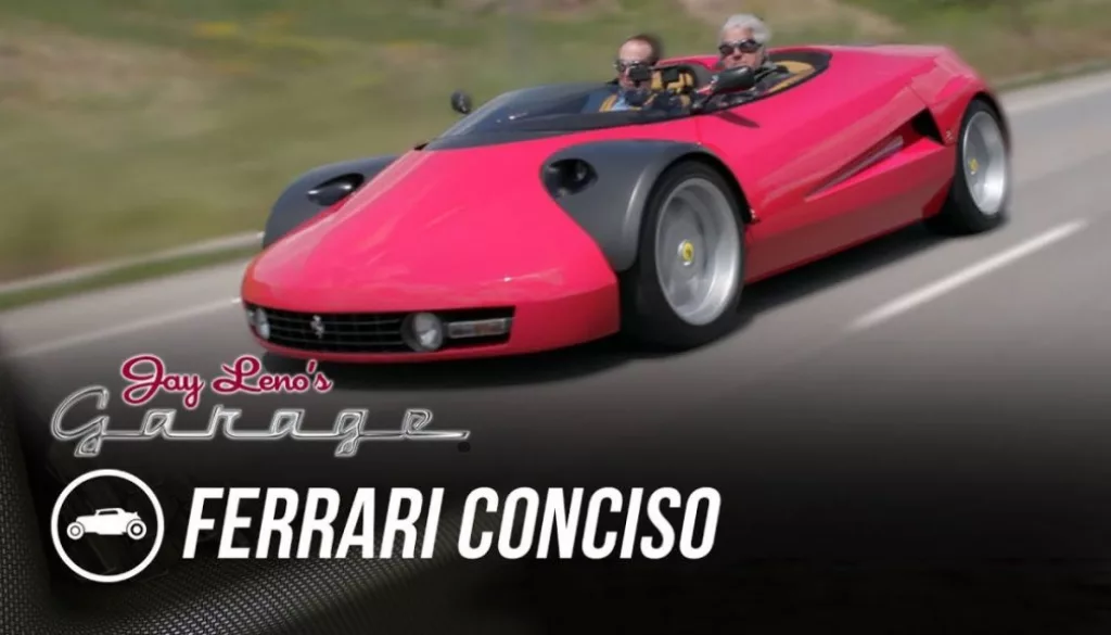A 1993 Ferrari Conciso Emerges From Jay Leno’s Garage
