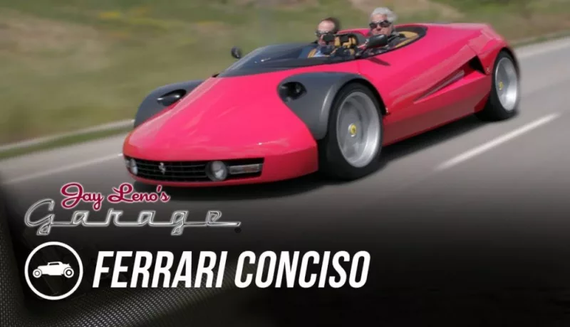 A 1993 Ferrari Conciso Emerges From Jay Leno’s Garage