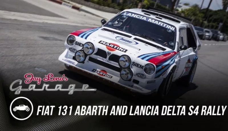 A 1986 Lancia Delta S4 Rally Car Emerges From Jay Leno’s Garage This Week