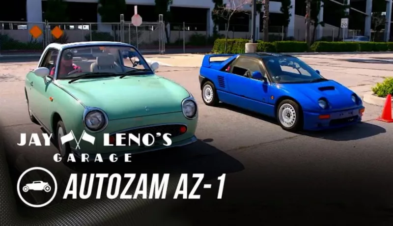 It’s The Nissan Figaro v. Mazda Autozam In Jay Leno’s Garage This Week