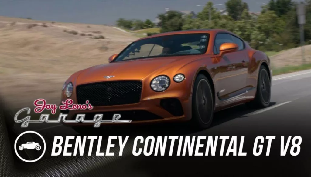 A 2020 Bentley Continental GT V8 Emerges From Jay Leno’s Garage