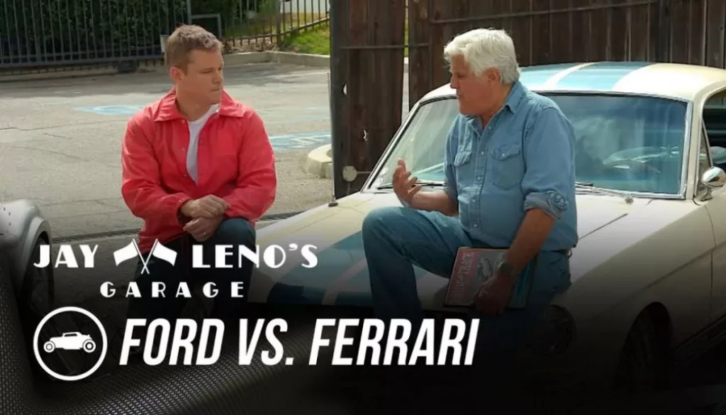 Matt Damon Talks About Ford v. Ferrari With Jay Leno
