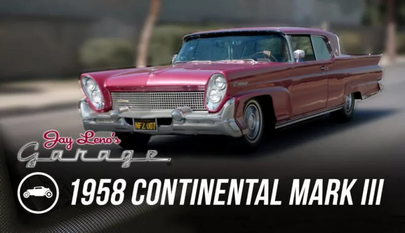 A 1958 Lincoln Continental Mark III Emerges From Jay Leno’s Garage This Week