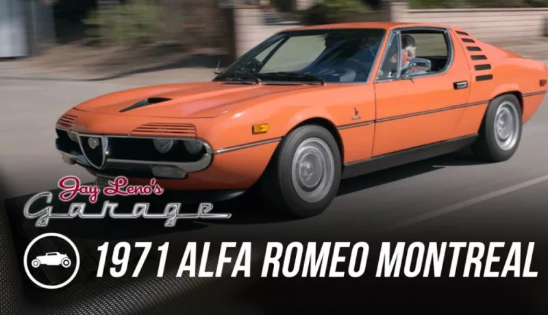 A 1971 Alfa Romeo Montreal Emerges From Jay Leno’s Garage This Week