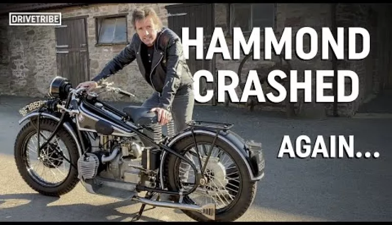 Richard Hammond Tells You About His 1929 BMW…Motorcycle