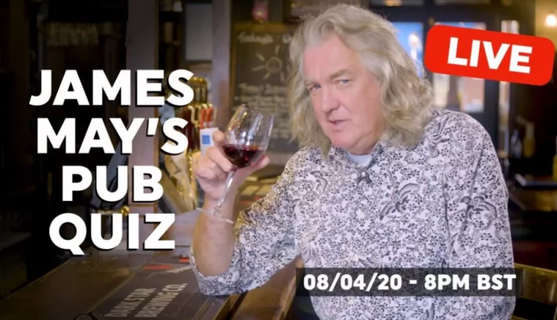 They Made Him Do It – James May’s Pub Quiz