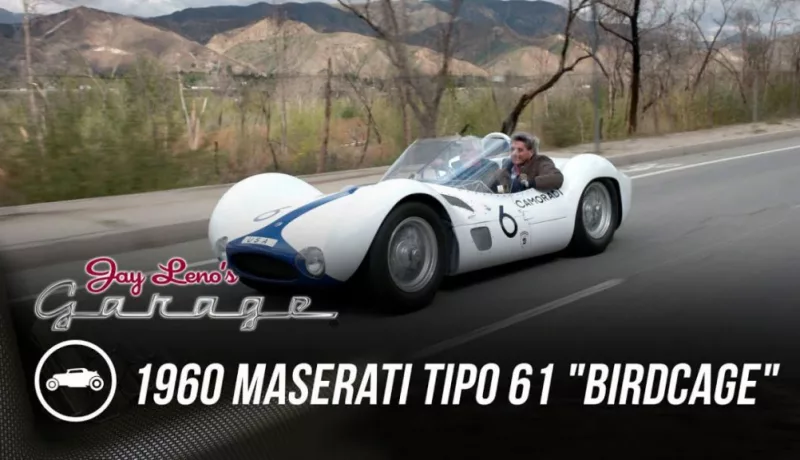 A 1960 Maserati Tipo 61 Birdcage Emerges From Jay Leno’s Garage