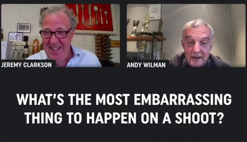 Clarkson And Wilman Recall Most Embarrassing Moment
