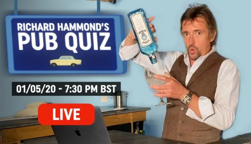 Richard Hammond Hosts Pub Quiz