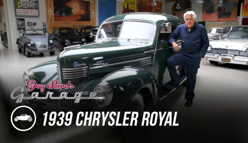 Johnny Carson’s 1939 Chrysler Royal Rolls Out Of Jay Leno’s Garage