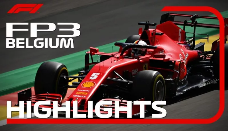 Hamilton Back On Top In FP3 For 2020 Belgian Grand Prix